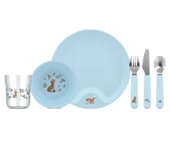 Vajilla Infantil^Mepal Vajilla 6 Piezas Mio Forest Friends