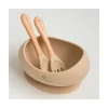 Vajilla 3 Piezas Silicona Sand Baby Led Weaning|Vajilla Infantil