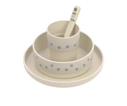 Vajilla Infantil^Lassig Vajilla Infantil 4 Piezas Happy Smile Blue