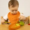 Best Vajilla Infantil Plato y Cuchara de Madera Cathy The Carrot Niños Regalos Para Niños|Baby Led Weaning
