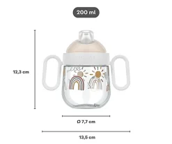 Vasos Antiderrame^Mepal Vaso Antiderrame Mio Sunshine & Rainbow 200 ml