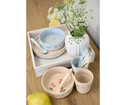 Vasos Para Bebés Y Niños^Lassig Vaso de Entrenamiento Eco Happy Fruits Cherry