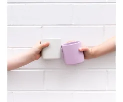 Vasos Para Bebés Y Niños^We Might Be Tiny Vaso Silicona Gris Oscuro