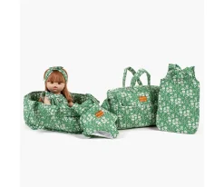 Accesorios Para Muñecas^Minikane Vestido y Diadema Ida Liberty Capel Verde Émile & Ida para Muñecos Gordis