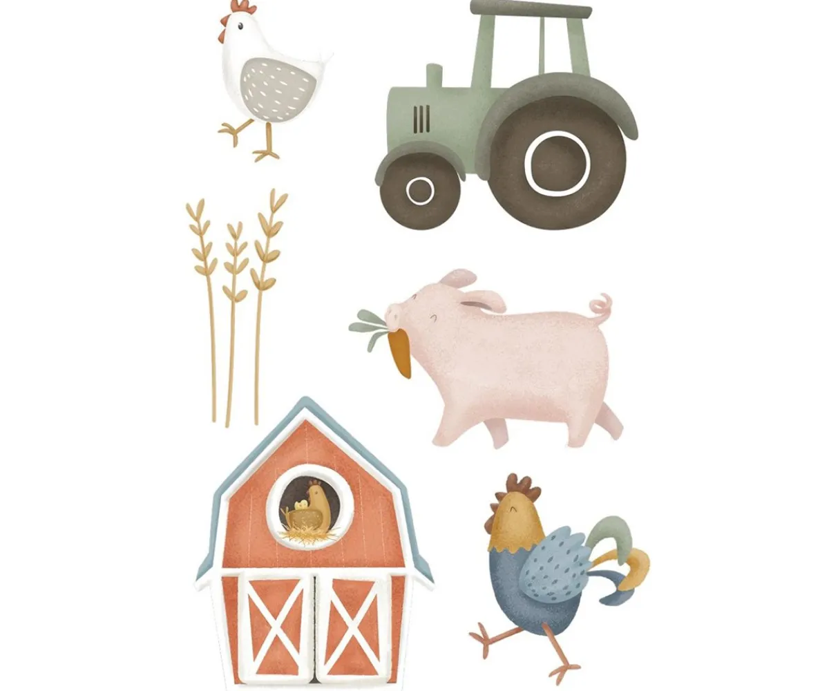 Decoración Pared Infantil^Little Dutch Vinilo Pared Little Farm