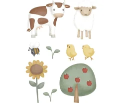 Decoración Pared Infantil^Little Dutch Vinilo Pared Little Farm