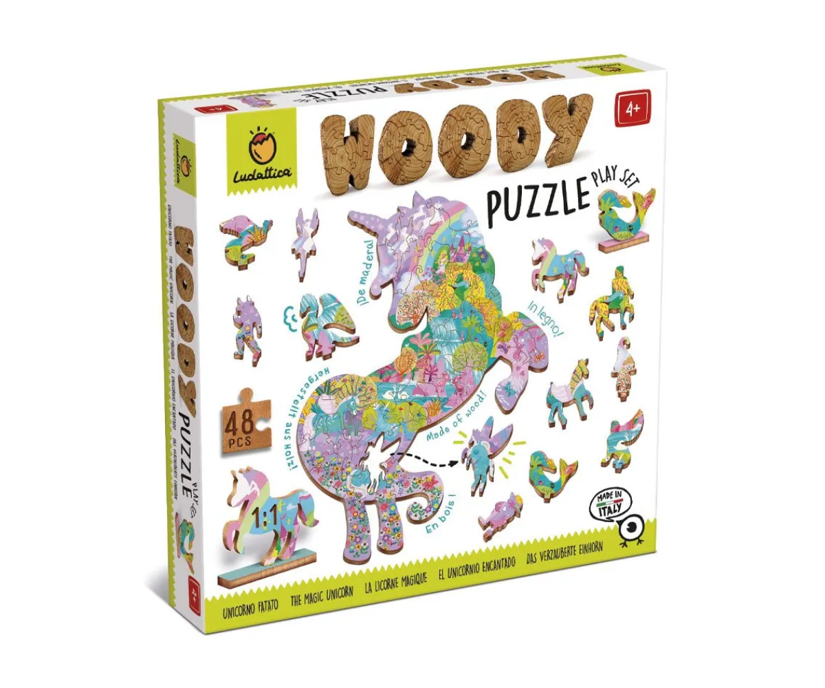 Best Woody Puzzle Unicornio Encantado Niños Últimas Unidades|Juguetes Más Recomendados