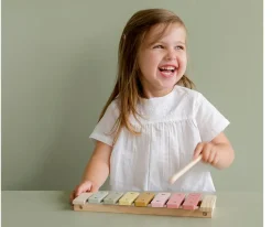 New Xilófono Rosa Niños Instrumentos Musicales Para Niños|Juguetes Para Niños De 18 Meses